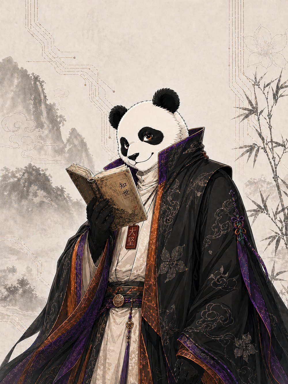 金大熊，金大坚的社交形象